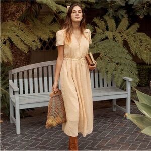 Christy Dawn Dawn Dress in Oxblood Calico Ditsy Floral